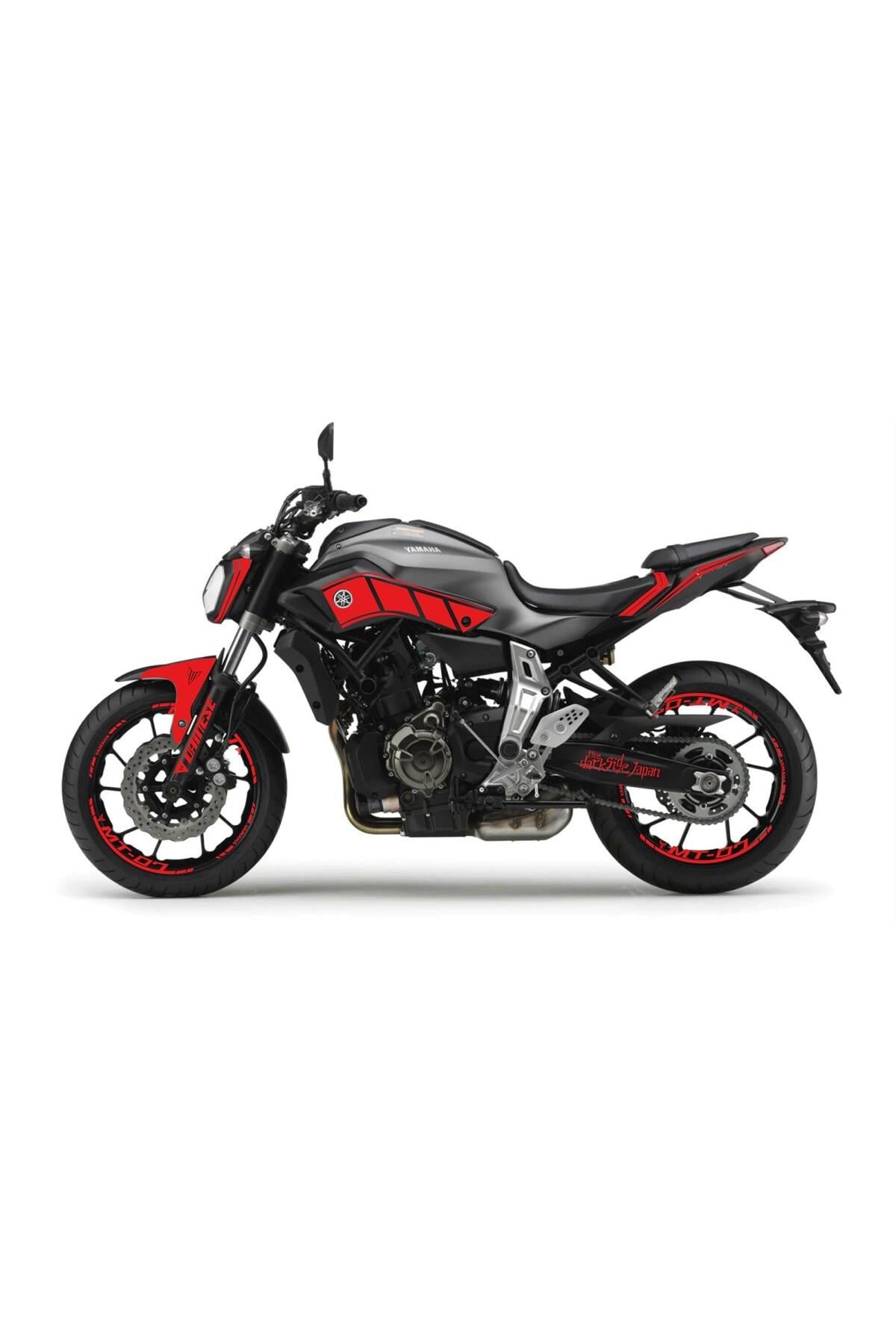 Mt-07 Kırmızı Takım Sticker Modeli