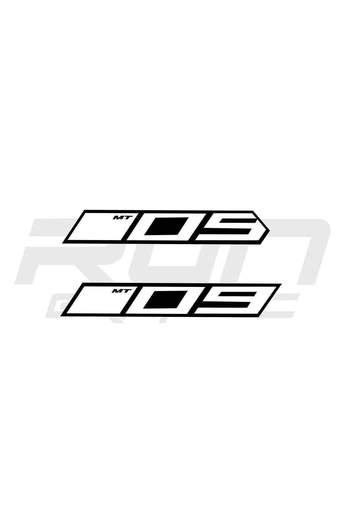 MT 09 2014-2017 White Ram Air Sticker