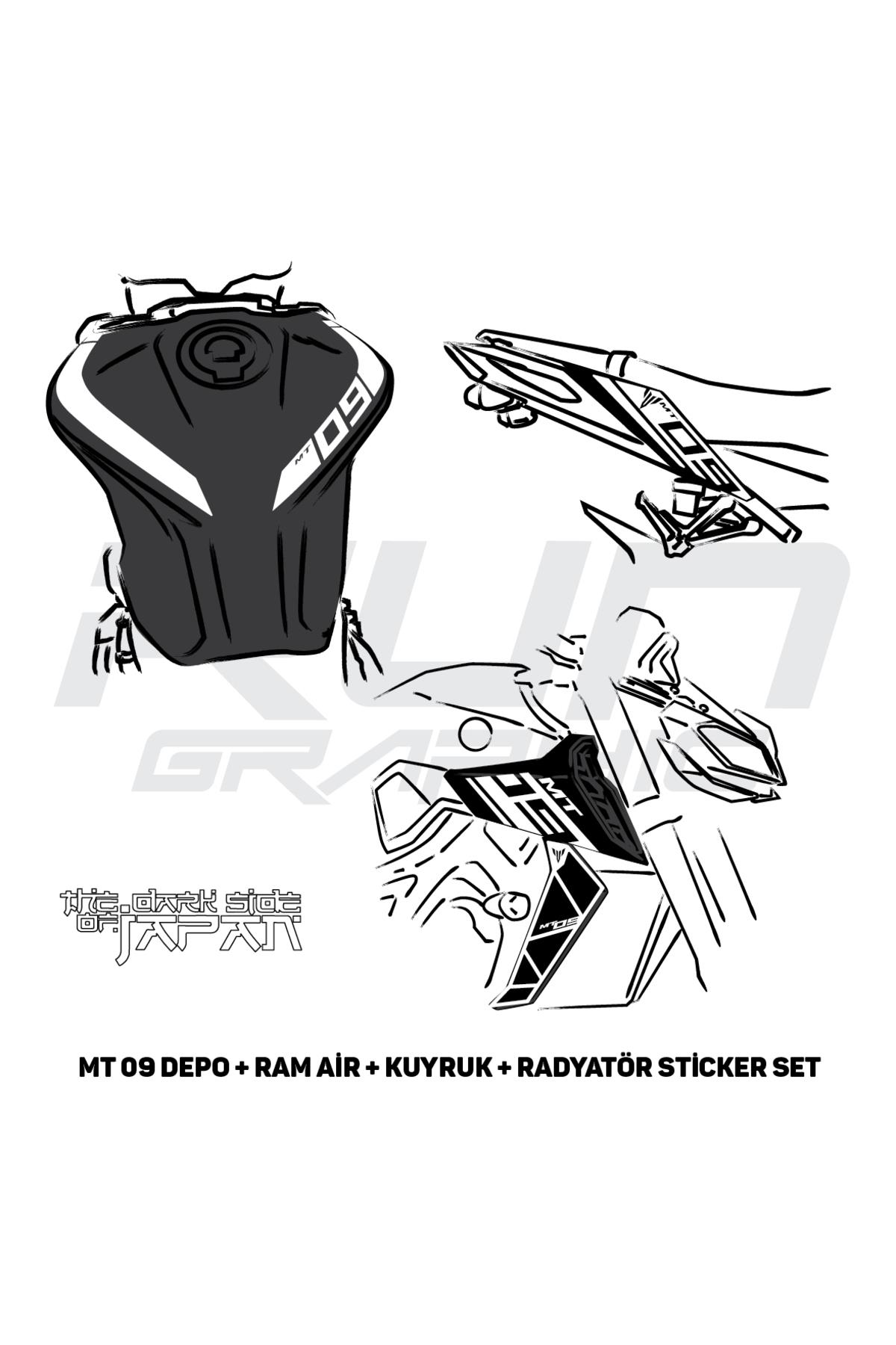 MT 09 GEN2 STİCKER SET 2
