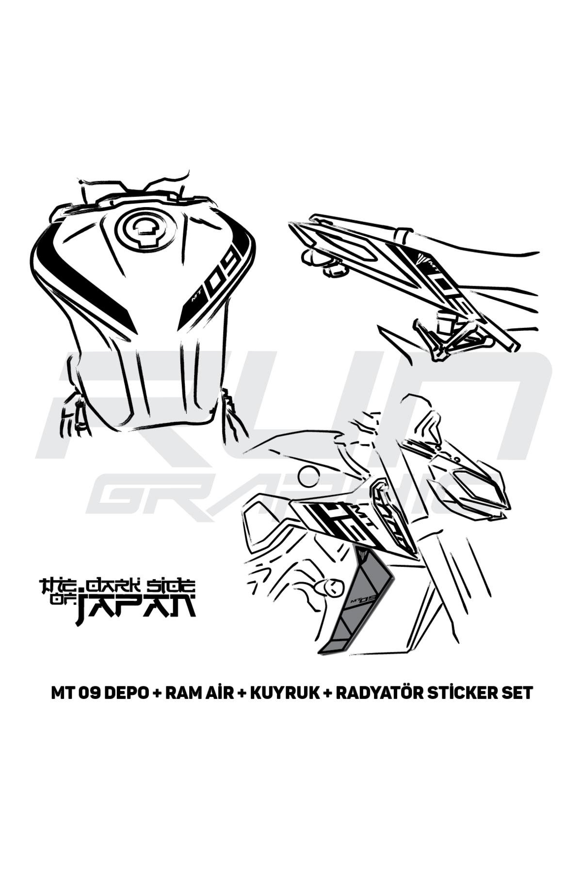 MT 09 GEN2 STİCKER SET 2
