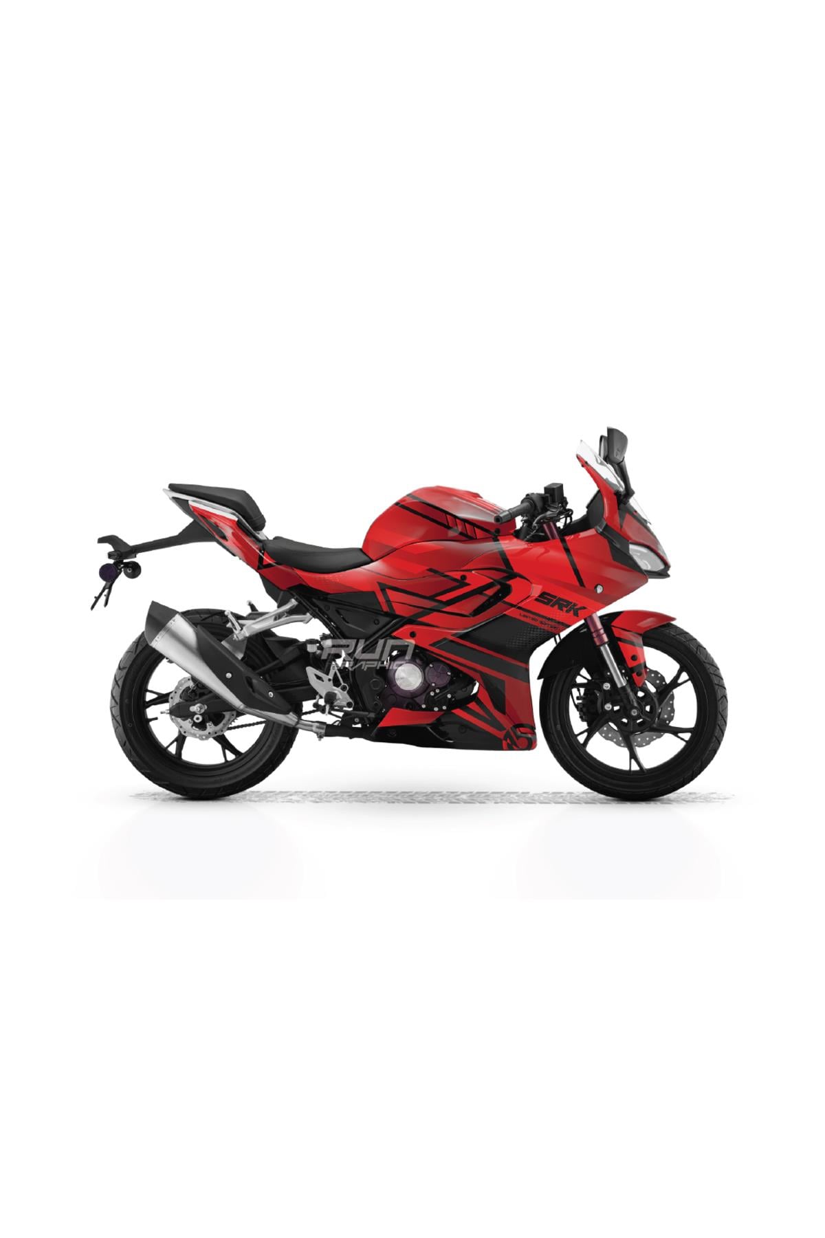 RKS SRK 12-250R LHANZALA COATED MODEL GRAPHIC STICKER KIT