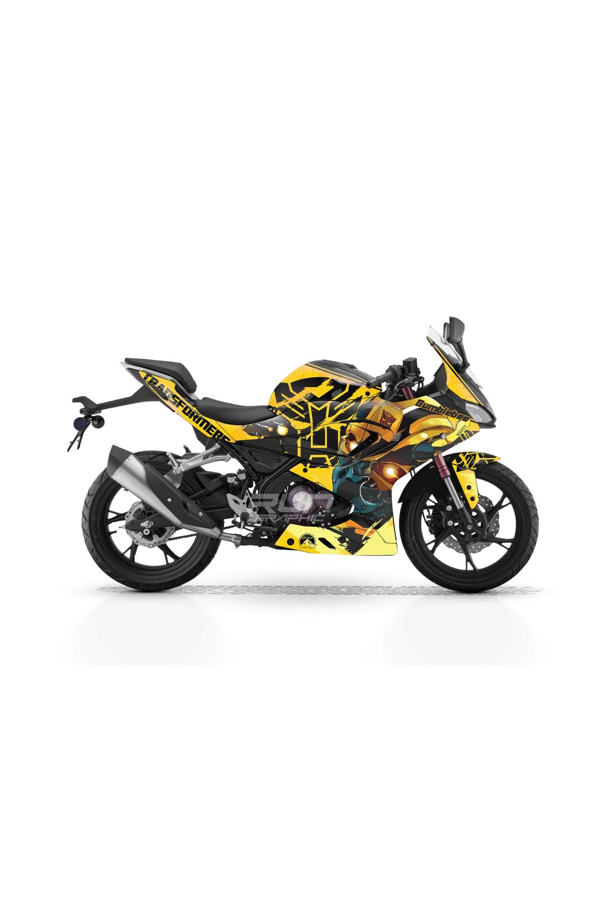 Rks Srk 125-250r Bumblebee Graphic Kit Sticker Set