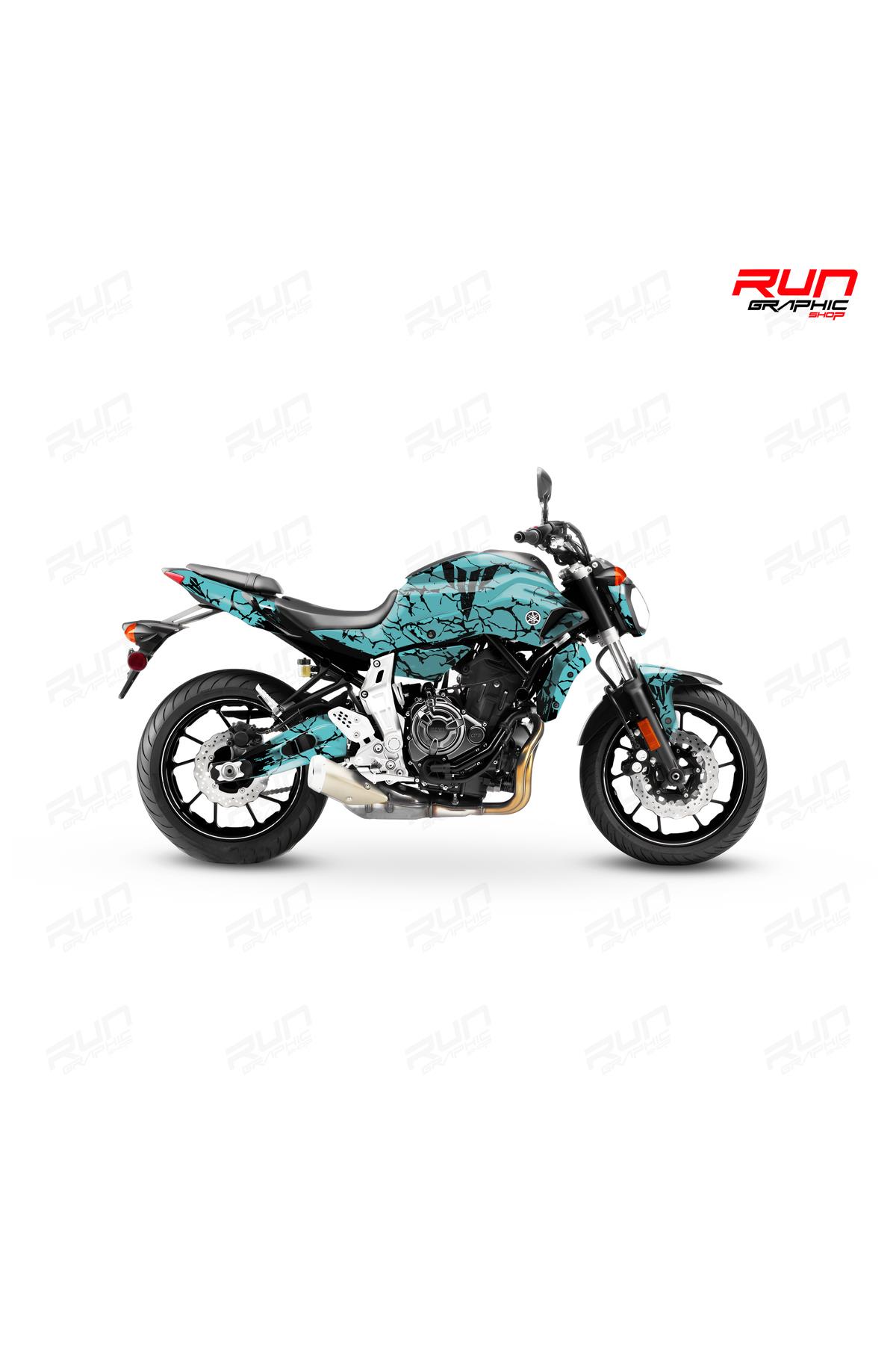 YAMAHA 2014-17 MT 07 ŞİMŞEK GRAPHİC KİT