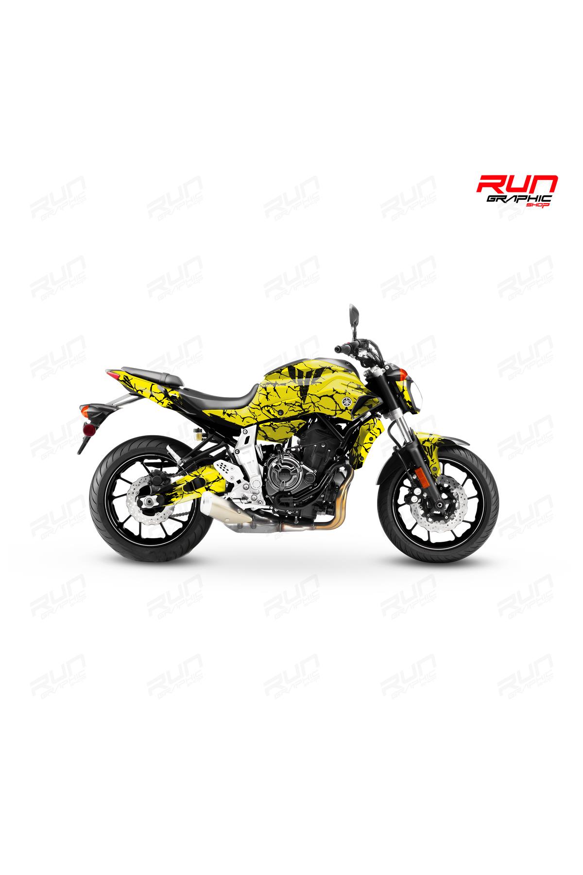 YAMAHA 2014-17 MT 07 ŞİMŞEK GRAPHİC KİT