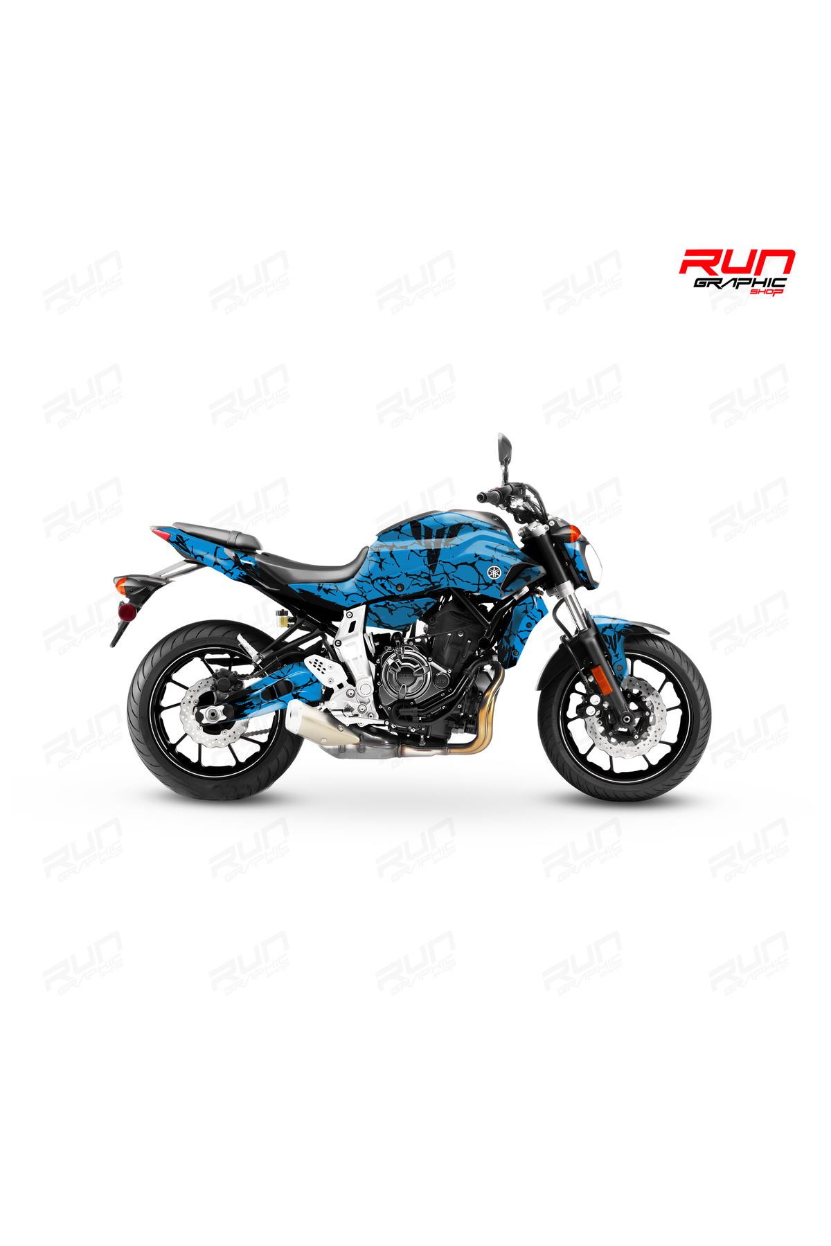 YAMAHA 2014-17 MT 07 ŞİMŞEK GRAPHİC KİT