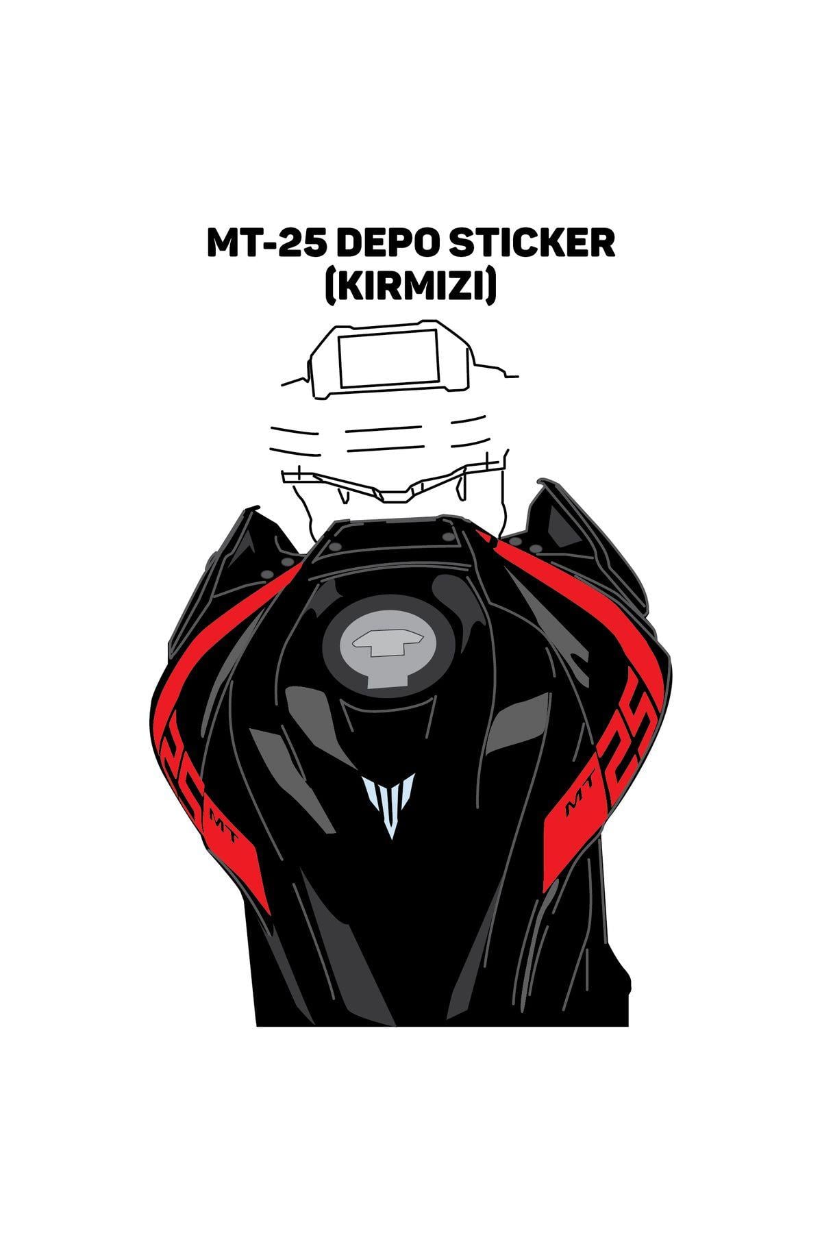 YAMAHA 2019-2024 MT-25 DEPO STİCKER MDL1