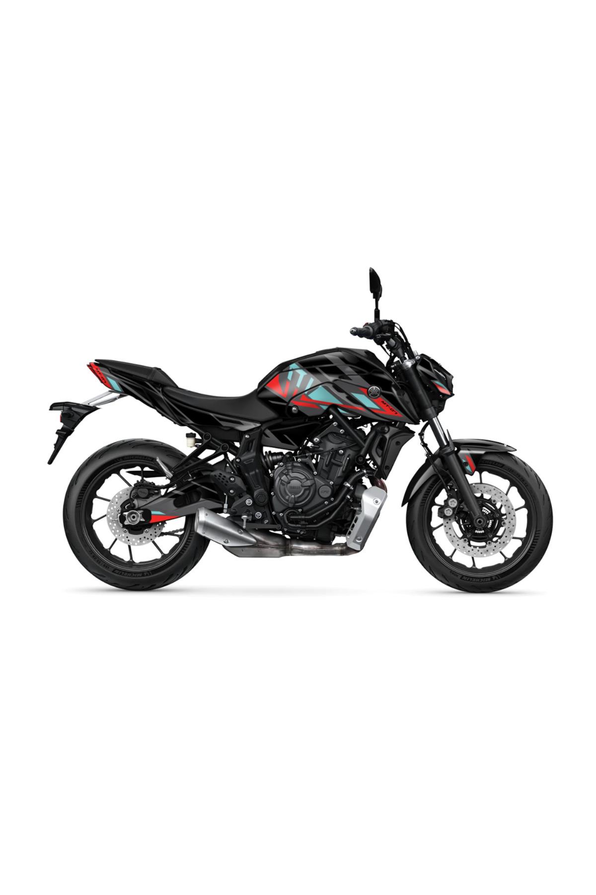 YAMAHA 2020-2024 MT 07 NEWS RAİD GRAPHİC KİT STİCKER SET