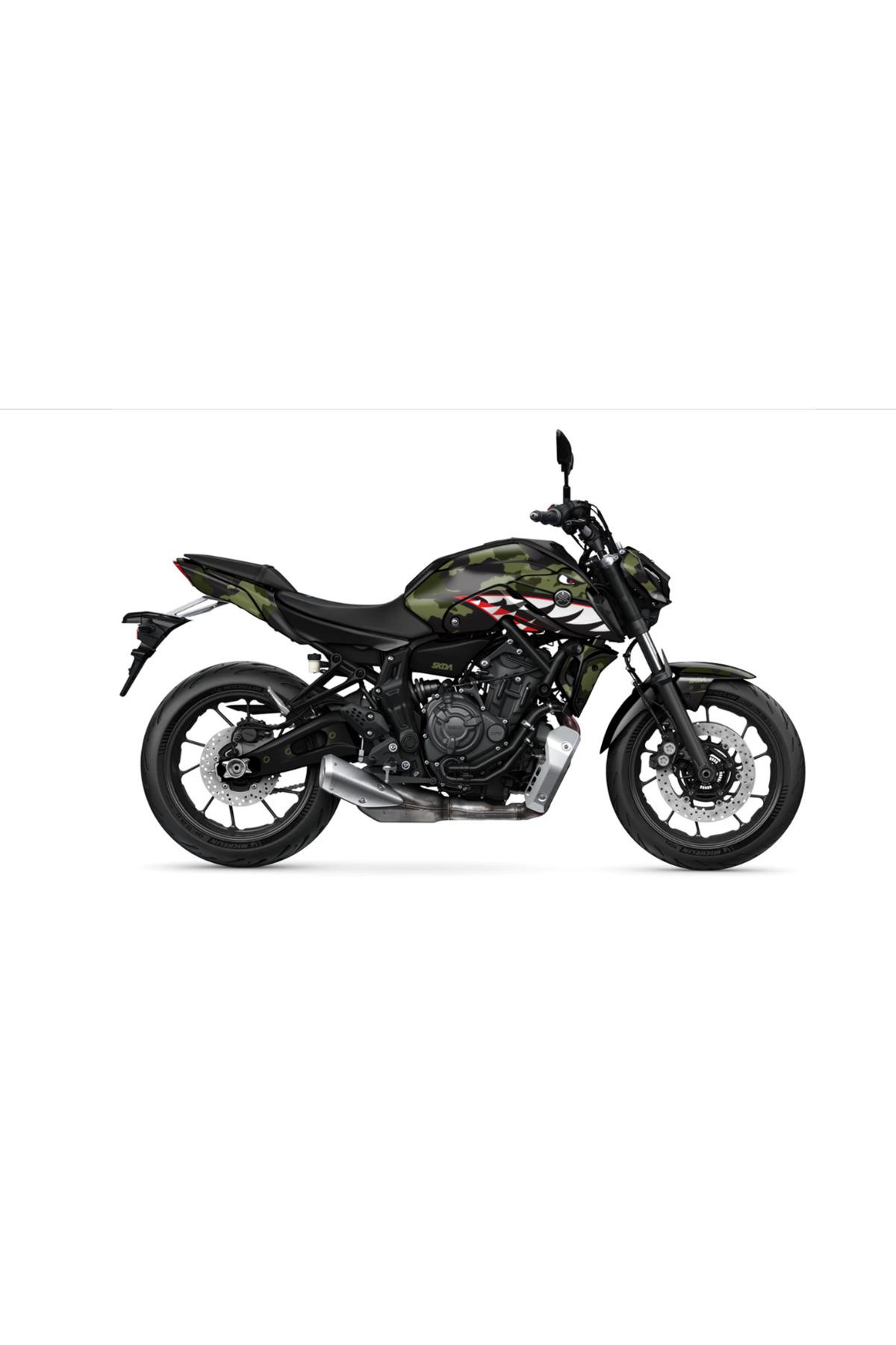 YAMAHA 2020-2024 MT 07 NEWS RAİD GRAPHİC KİT STİCKER SET