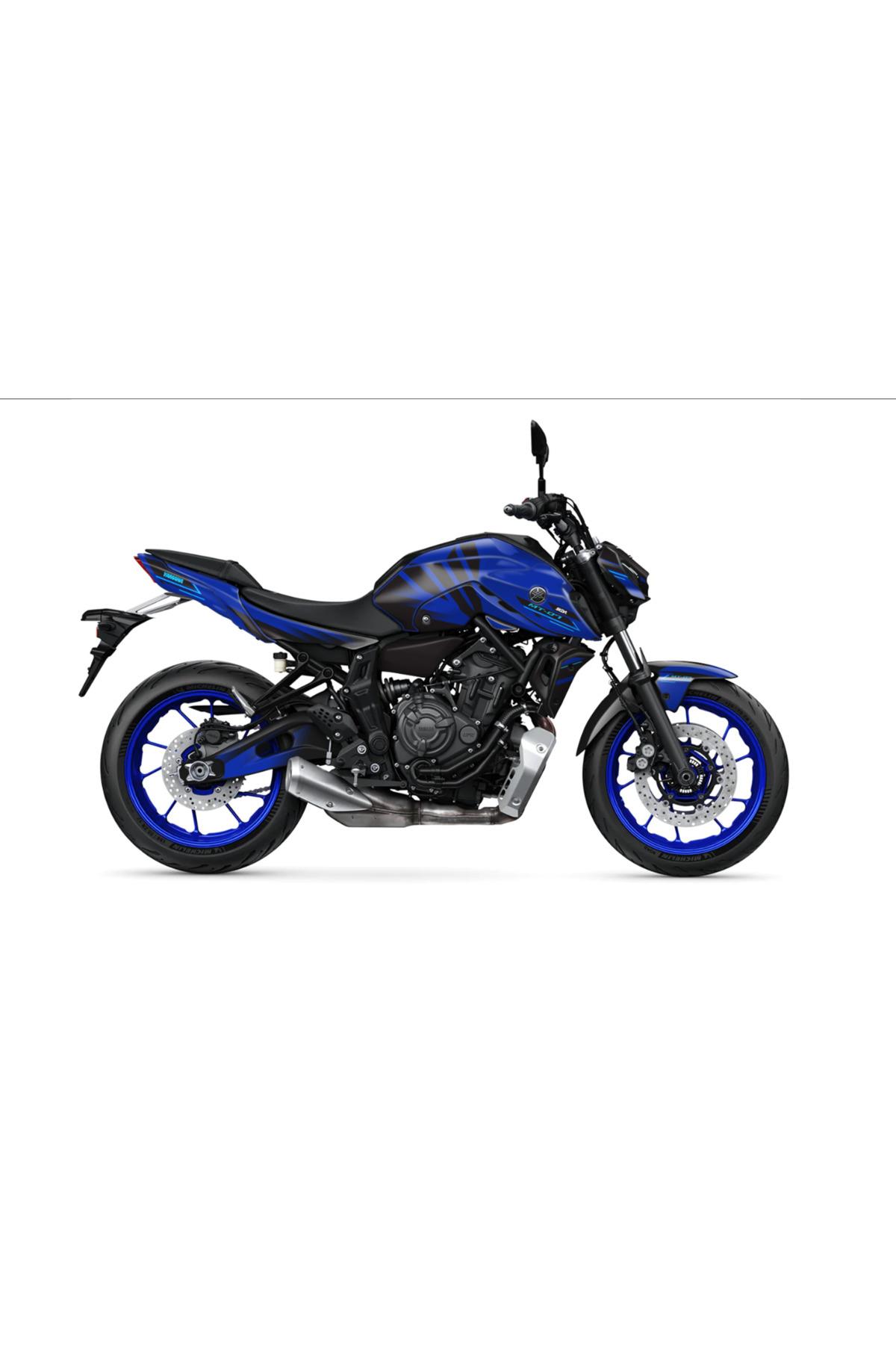 YAMAHA 2020-2024 MT 07 NEWS RAİD GRAPHİC KİT STİCKER SET
