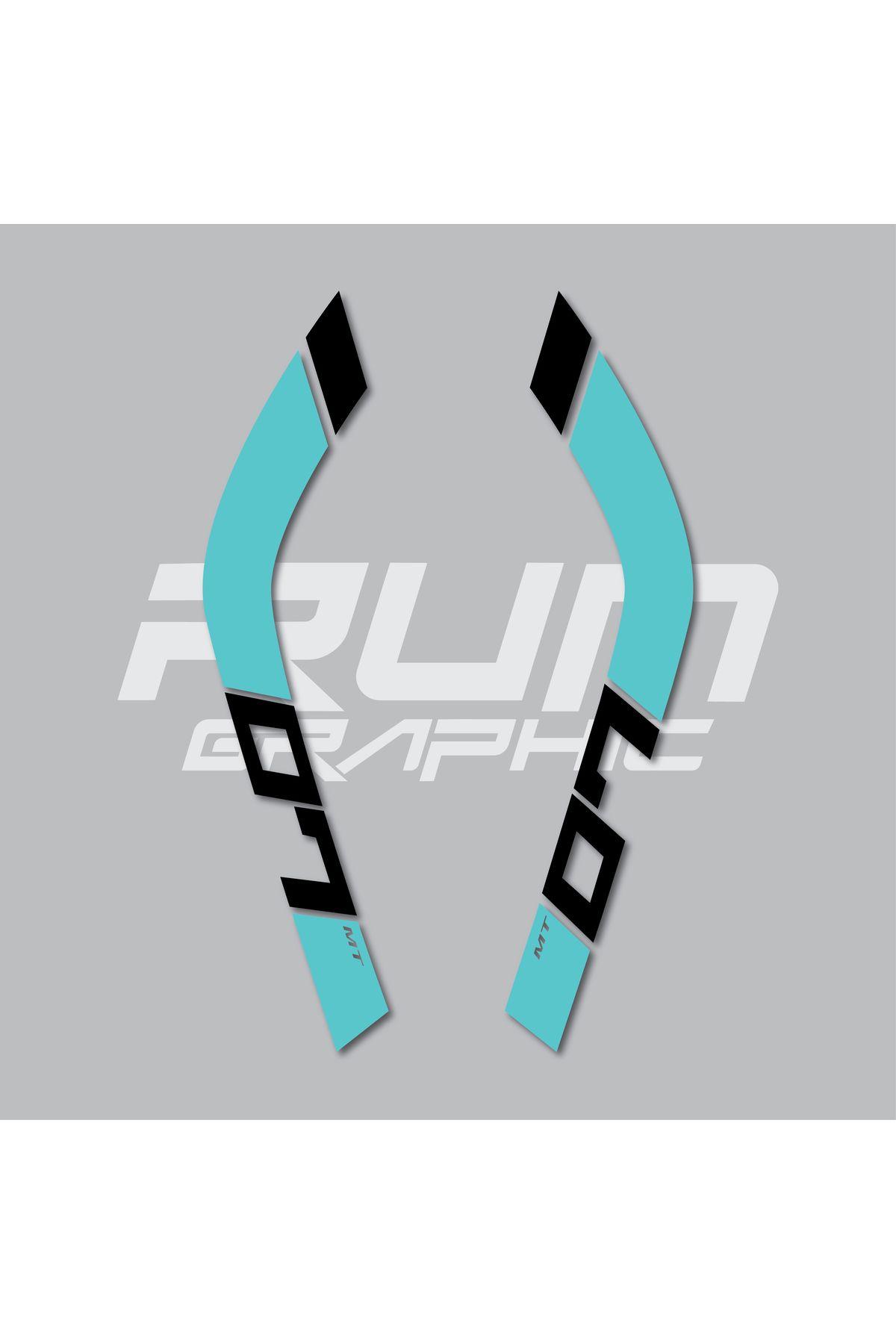 YAMAHA MT-07 2020–2024 FUEL TANK STICKER MODEL