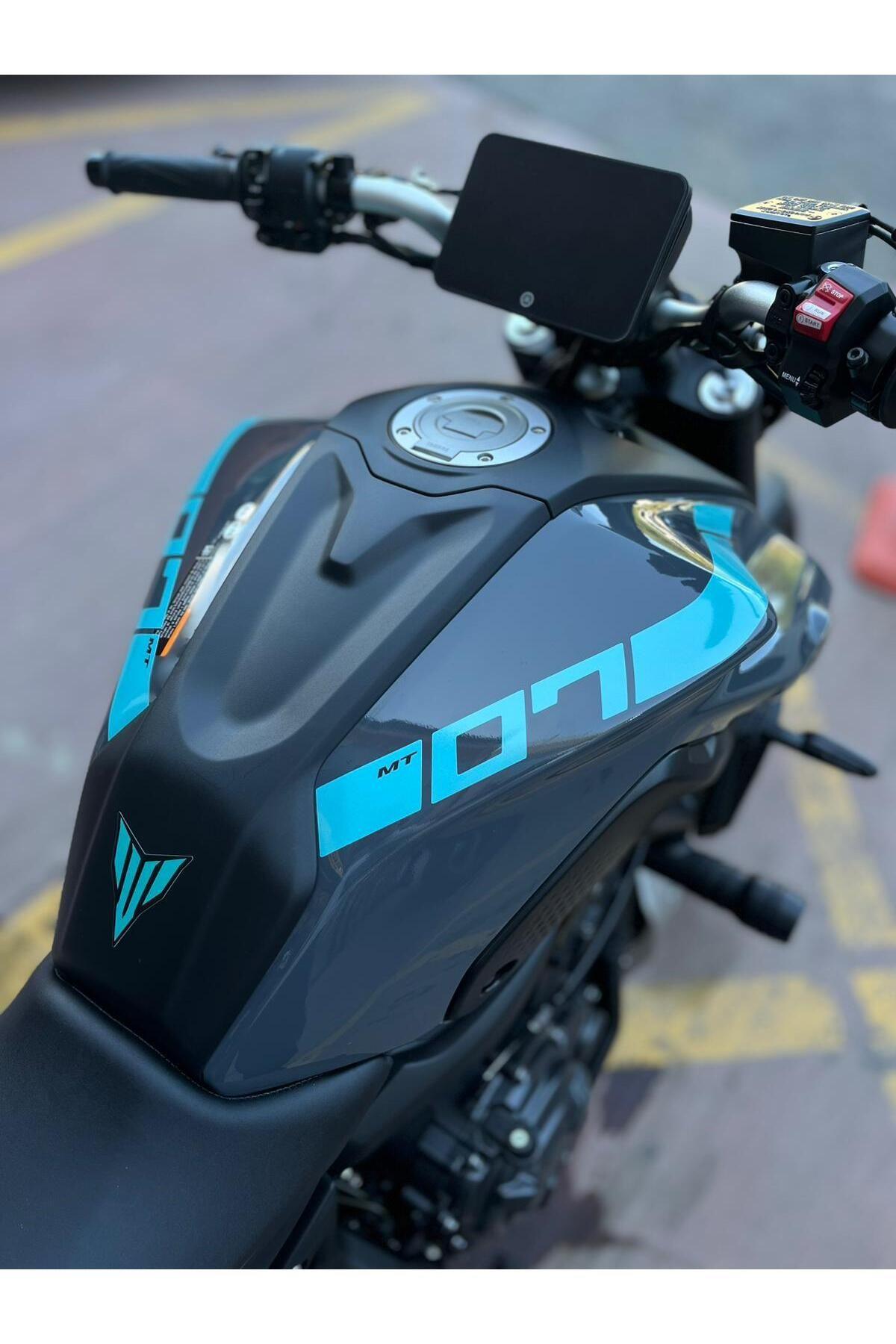 YAMAHA MT-07 2020–2024 FUEL TANK STICKER MODEL