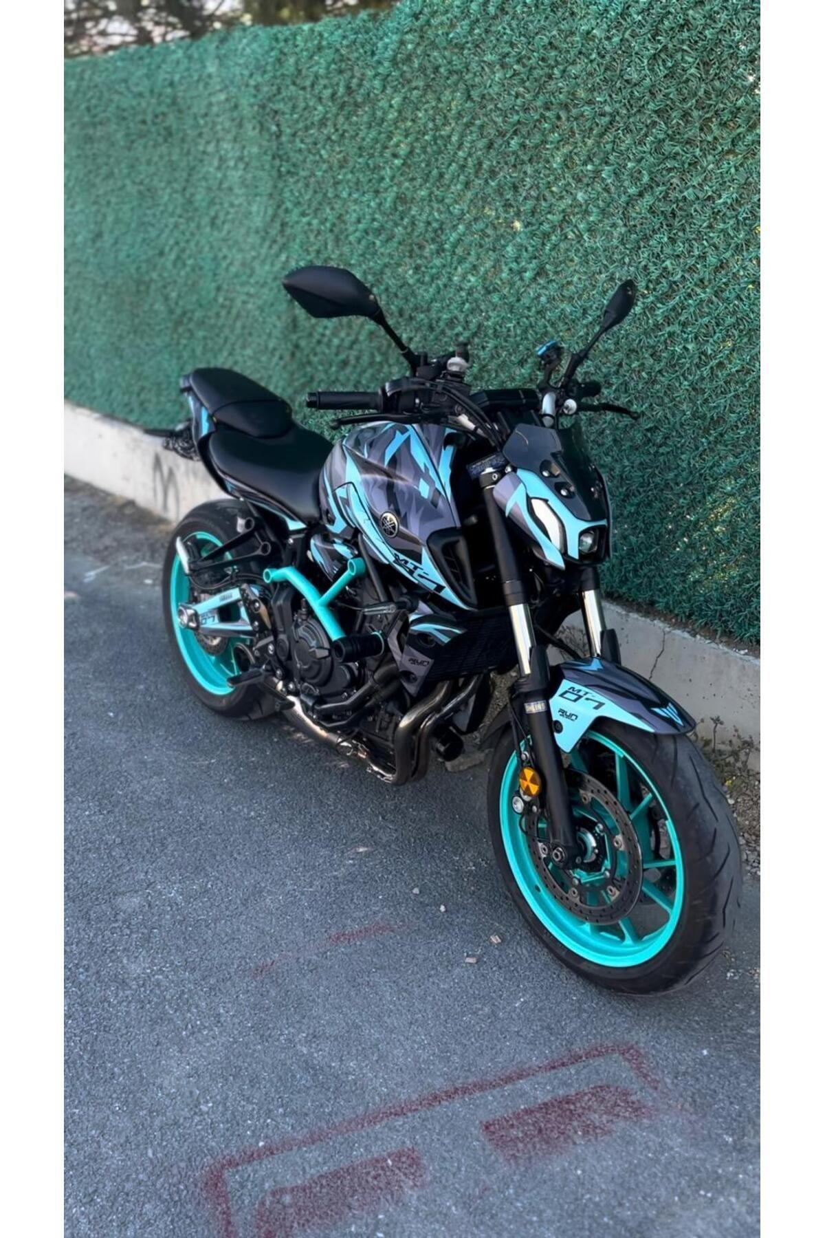 YAMAHA MT-07 2020-2024 NORTON GRAPHİC KİT STİCKER SET MODEL