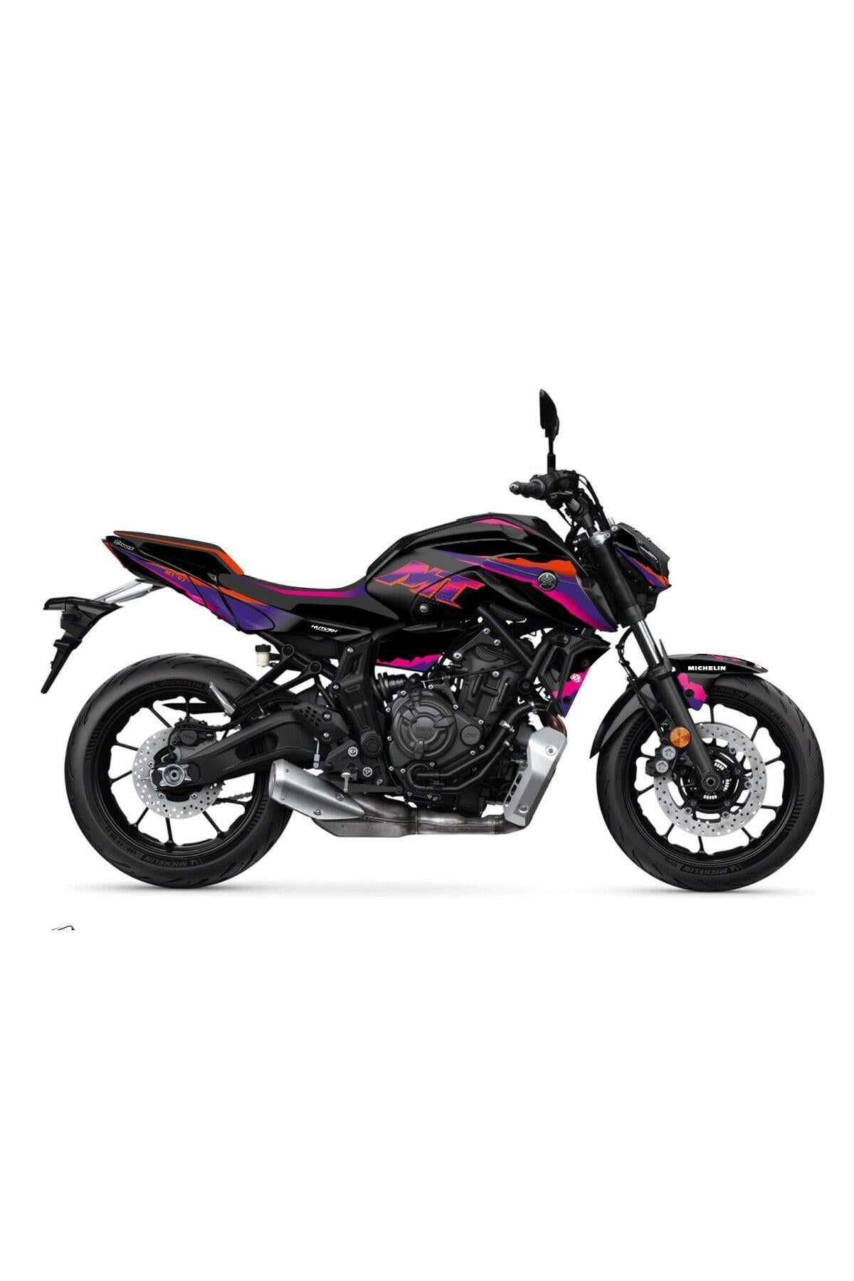 YAMAHA MT 07 2020-2024 PURPLINK Uyumlu STİCKER SET FULL BODY KIT MD1