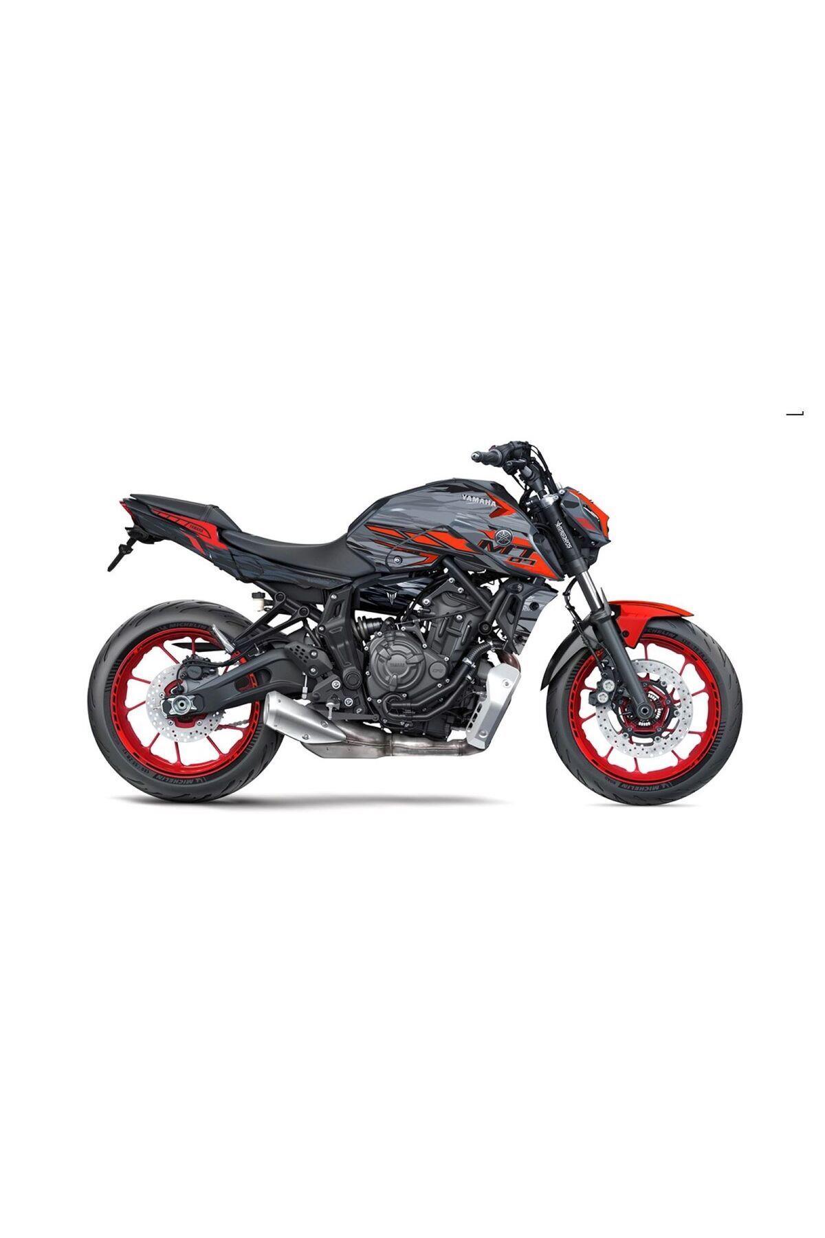 YAMAHA MT 07 2020-2024 Compatible ROPTIM DTY STİCKER SET FULL BODY KIT MDL2