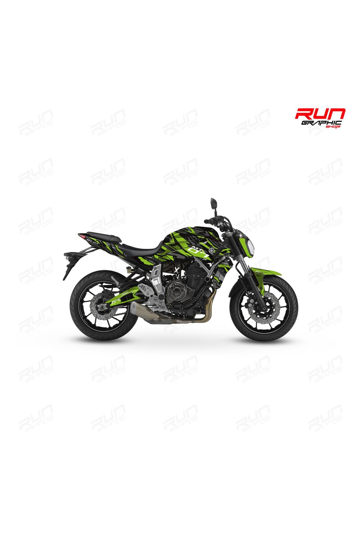 YAMAHA MT-07 GEN1 CAMOUFLAGE GRAPHIC KIT STICKER SET