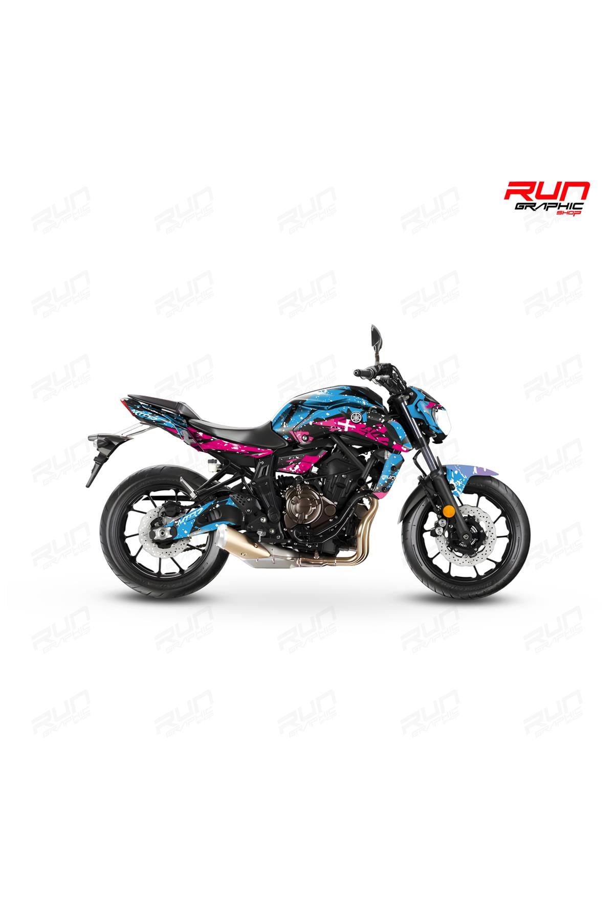 YAMAHA MT 07 GEN2 XX GRAPHİC KİT STİCKER SET