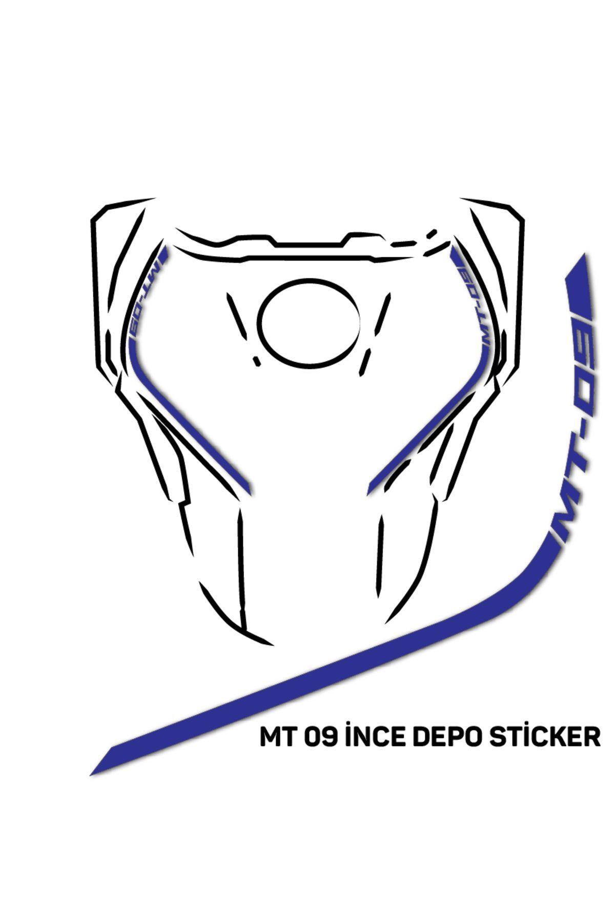 YAMAHA MT 09 2014-2019 İNCE DEPO STİCKER