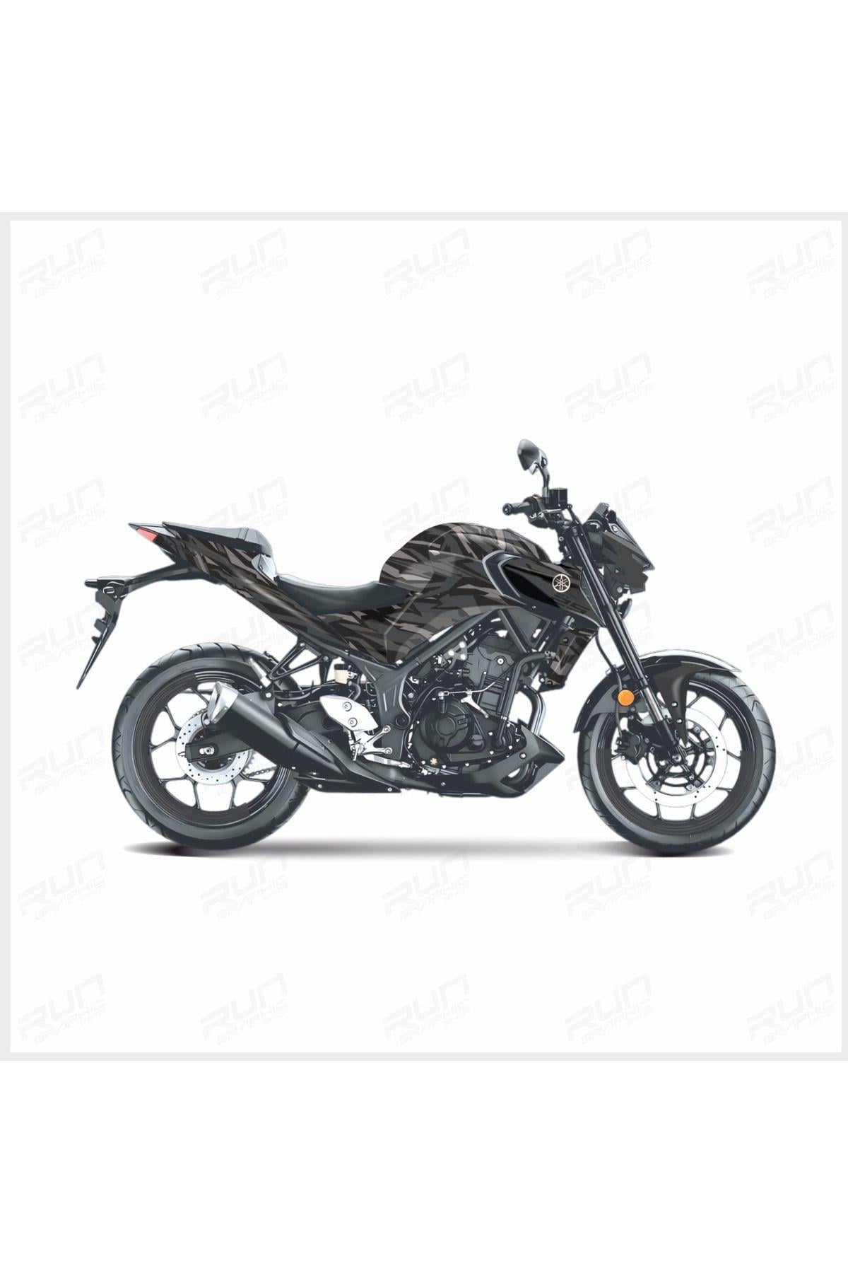 YAMAHA MT-07 2020-2024 NORTON GRAPHİC KİT STİCKER SET MODEL