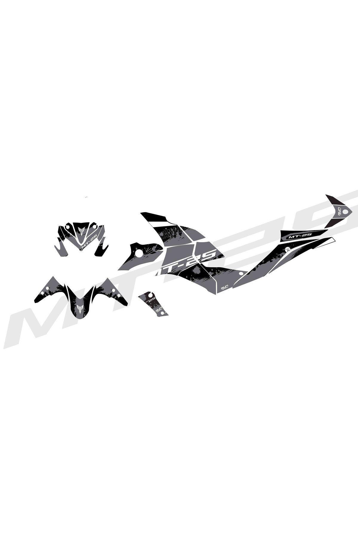 YAMAHA MT 25 2019-2024 Uyumlu KARMA STİCKER SET FULL BODY KIT