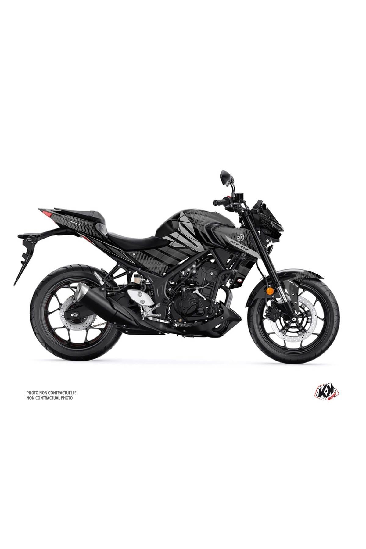 YAMAHA MT 25 2020-2023 Uyumlu BLACK SPECİAL YAMAHA FULL STİCKER SET BODY KİT