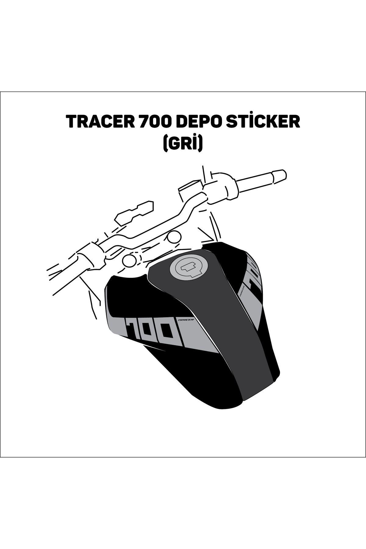 YAMAHA TRACER 700 DEPO STİCKER MDL1 uyumlu