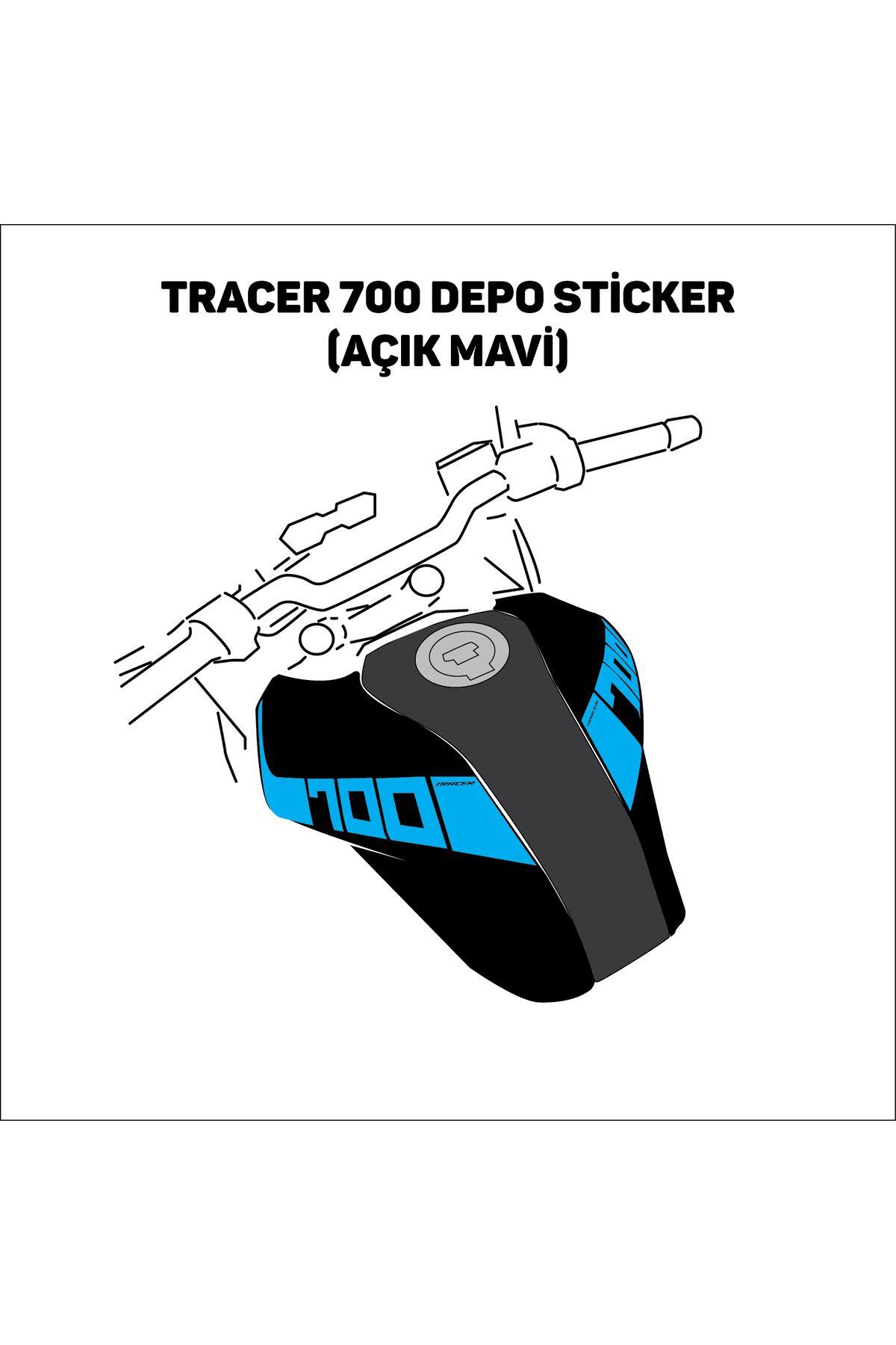 YAMAHA TRACER 700 DEPO STİCKER MDL1 uyumlu