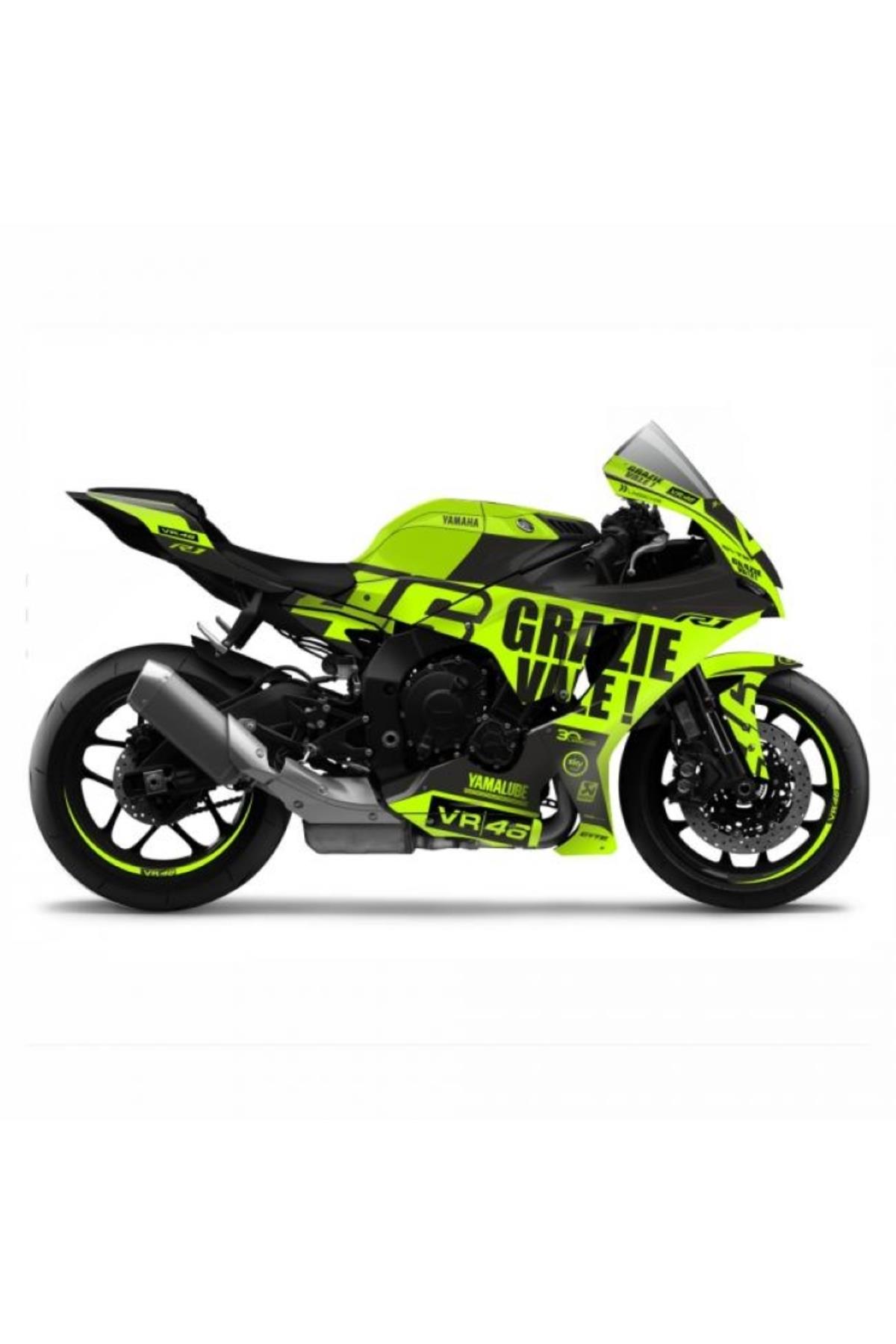 YAMAHA YZF R1 2020-2024 WORLD GRAPHIC KİT STİCKER SET