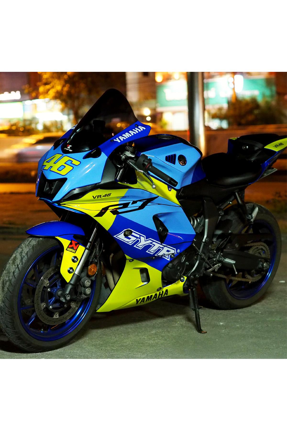 YAMAHA YZF R7 GYTR II FULL  BODY KİT STİCKER SET