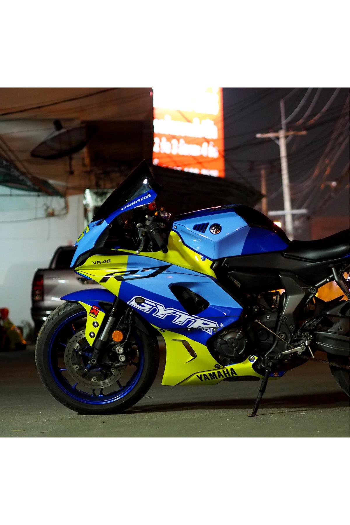 YAMAHA YZF R7 GYTR II FULL  BODY KİT STİCKER SET