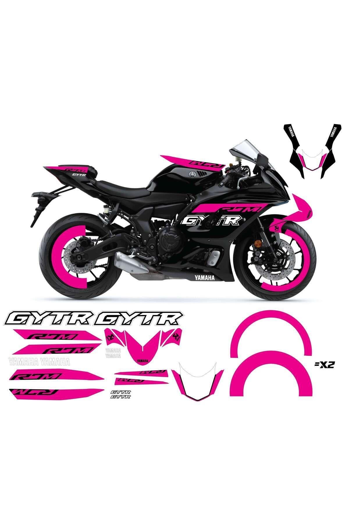 YAMAHA YZF R7M KIRMIZI STİCKER SET