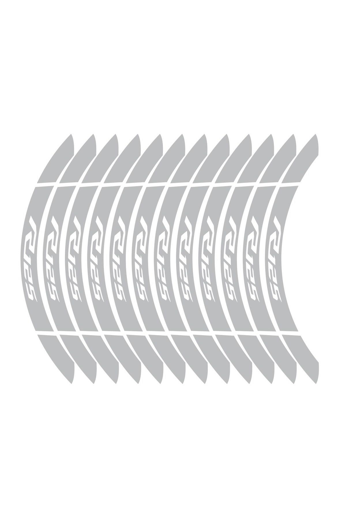 YZF R25 Inner and Outer Wheel Rim Stickers