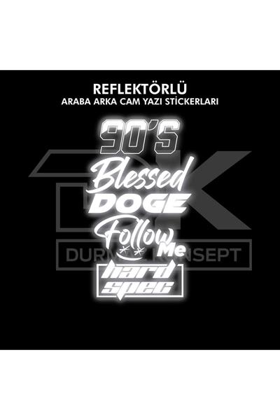 Car Rear Window Reflective Stickers Decals