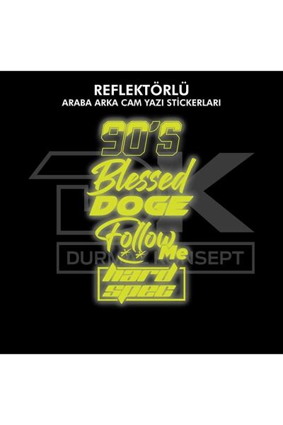 Car Rear Window Reflective Stickers Decals