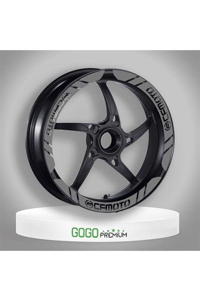 CFMoto Compatible Black Wheel Rim Stripe Set