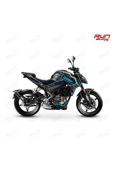 CFMOTO NK250 2018–2022 MODEL CAMOUFLAGE FULL STICKER SET