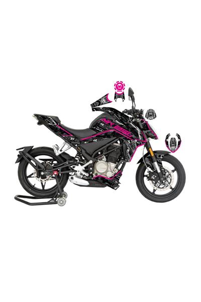 CFMOTO NK250 2018–2022 MODEL CAMOUFLAGE FULL STICKER SET