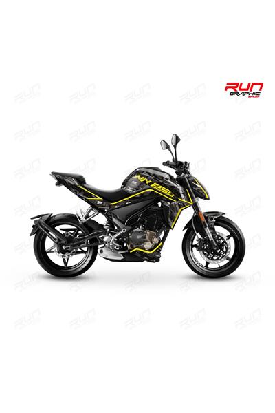 CFMOTO NK250 2018–2022 MODEL CAMOUFLAGE FULL STICKER SET