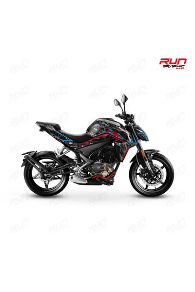 CFMOTO NK250 2018–2022 MODEL CAMOUFLAGE FULL STICKER SET