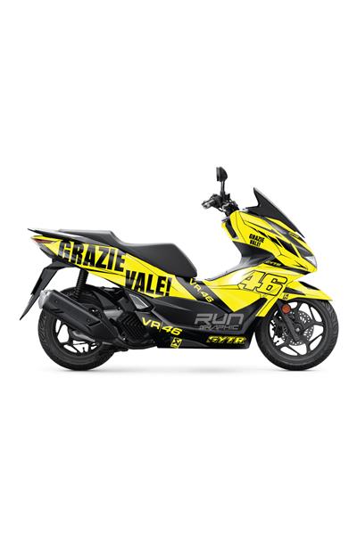 HONDA PCX 2021-2024 GRAZİE VALE KAPLAMA GRAFİK SETİ KİT
