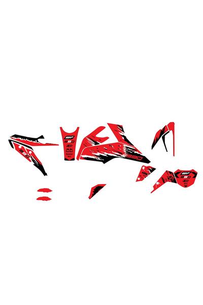 KTM DUKE 390 WAVY FULL BODY KIT STICKER SET MT1