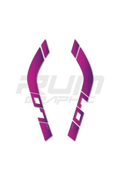 MT 07 2020-2023 Purple-Pink Fuel Tank Sticker