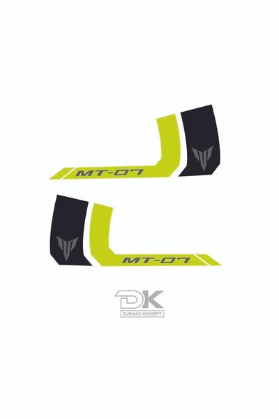Mt 07 Depo Sticker Yeşil
