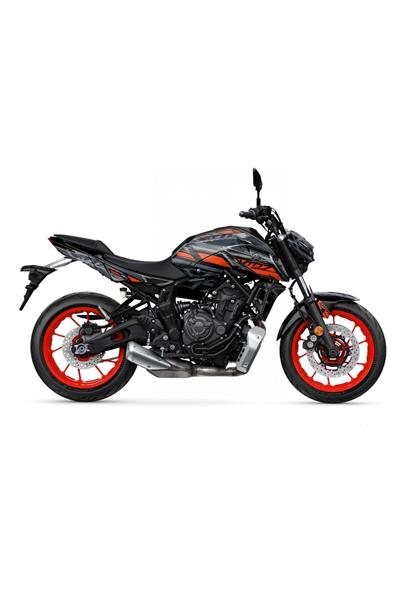 MT 07 KIRMIZI KANAL 2020- 2023 FULL STİCKER KİT SET