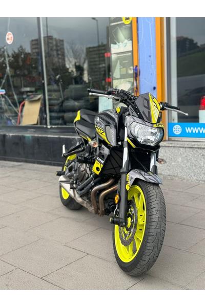 MT07 NEON GREEN 2018 2019 FULL STICKER KIT SET