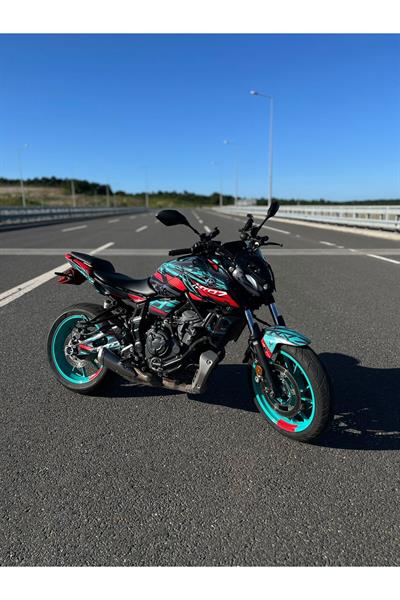 MT 07 NEW KIRMIZI KANAL 2020- 2023 FULL STİCKER KİT SET