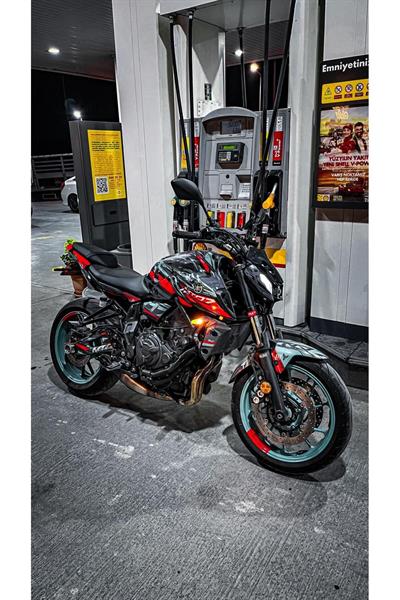 MT 07 NEW KIRMIZI KANAL 2020- 2023 FULL STİCKER KİT SET