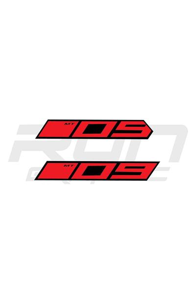 MT 09 2014-2017 Red Ram Air Sticker