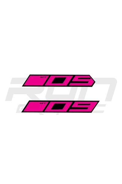 MT 09 2014-2017 Pink Ram Air Sticker