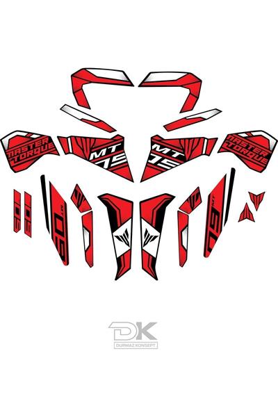 MT-09 2017-2019 KIRMIZI STİCKER SET