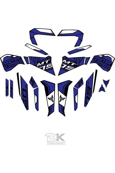 MT-09 2017-2019 MAVİ STİCKER SET